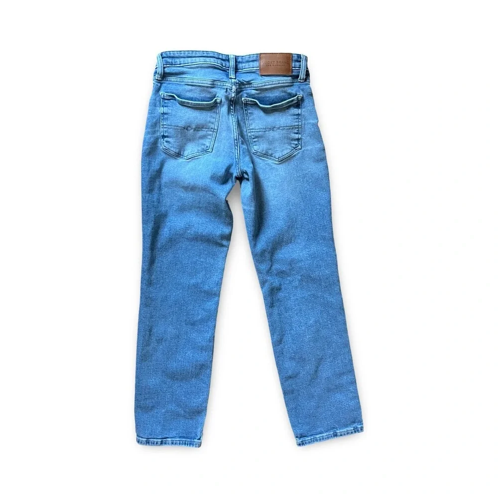 Lucky Brand Womens Ankle Straight Leg Jeans Medium Wash Blue Size 4 27